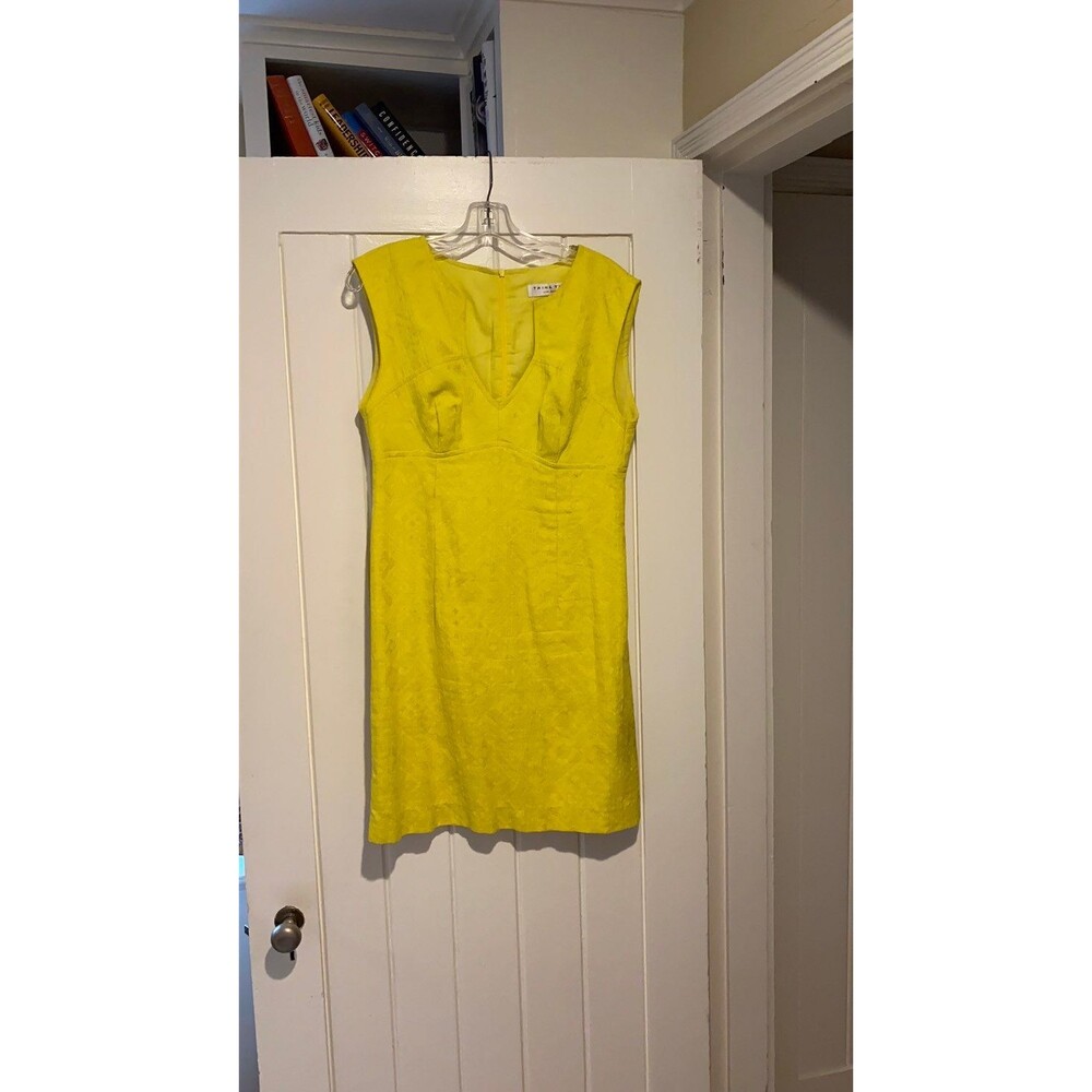 Bright yellow Trina Turk Summer dress